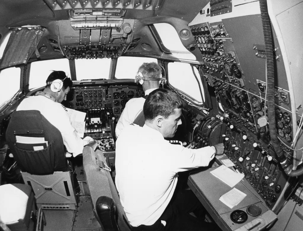 SAS DC-8 repülés 60-as évek 