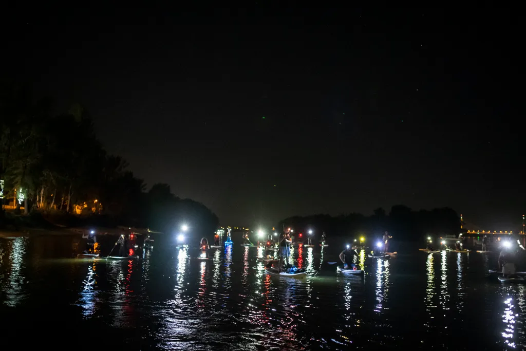 Éjszakai állószörftúra a Dunán, 2020, sup, galéria 