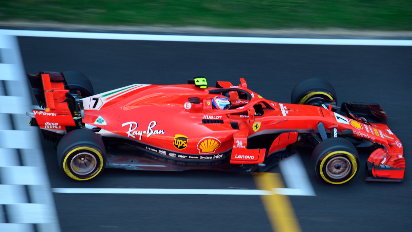 A Forma-1-es Spanyol Nagydíj pénteki napja, Kimi Räikkönen, Scuderia Ferrari 