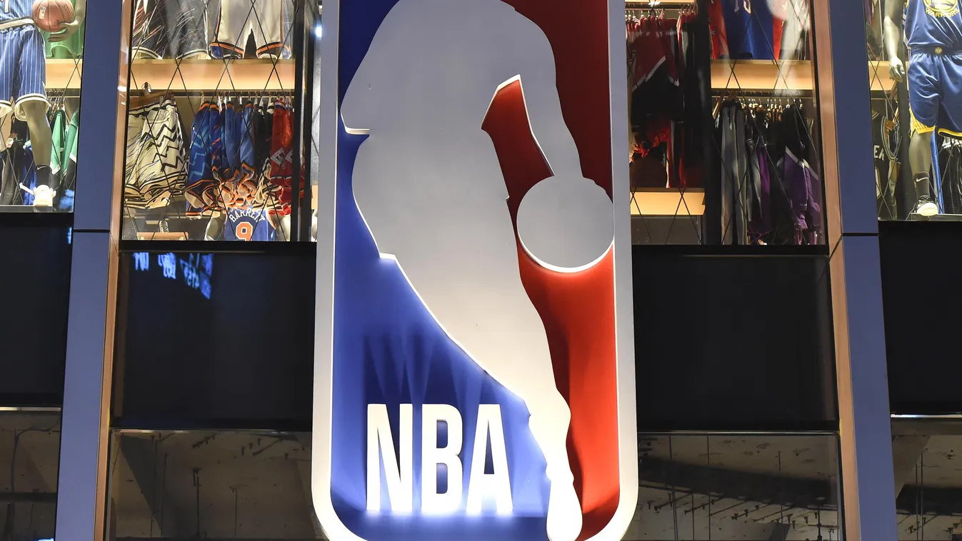 Houston Rockets off shelves in Beijing NBA flagship store 2019 Beijing China Chinese flagship Hong Kong Houston Rockets Morey NBA poster sales sell store tweet Horizontal 