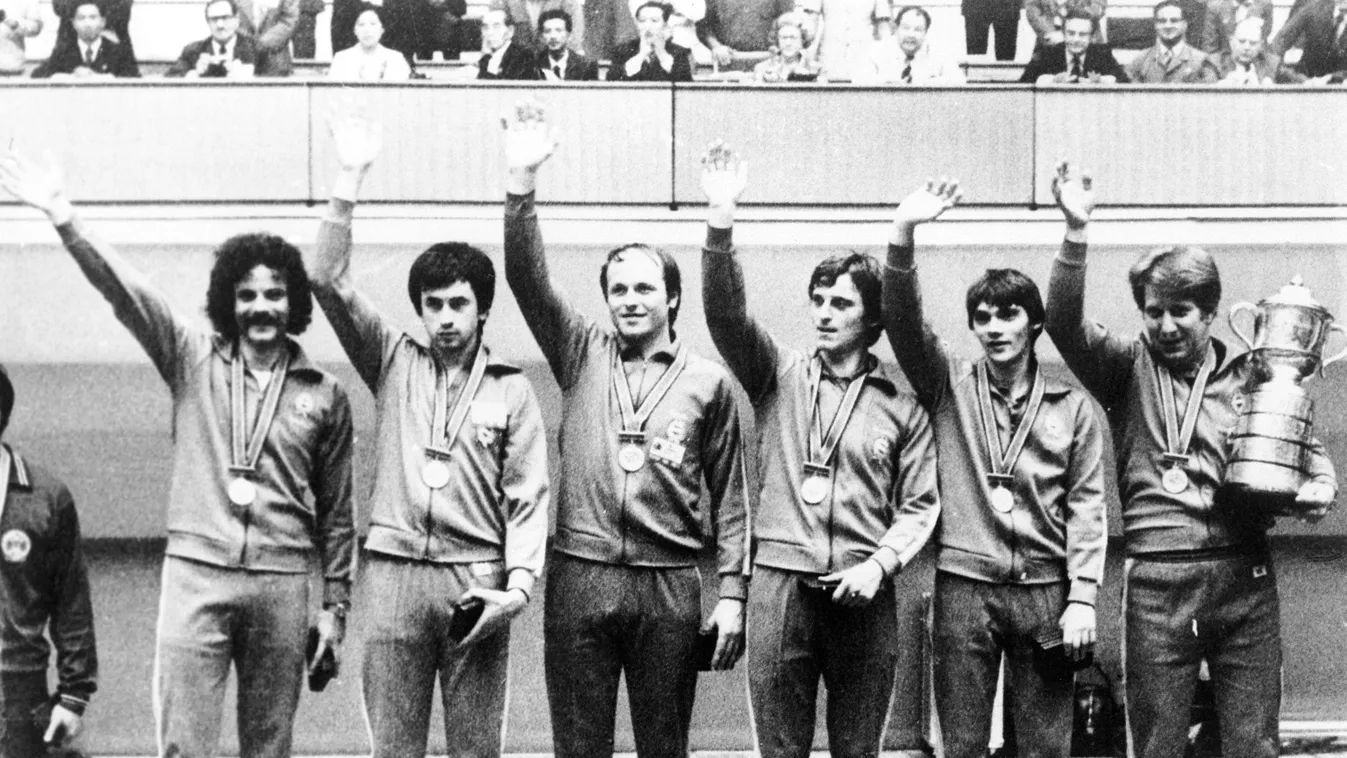 1979, asztalitenisz vb, férfi csapat, világbajnokság 