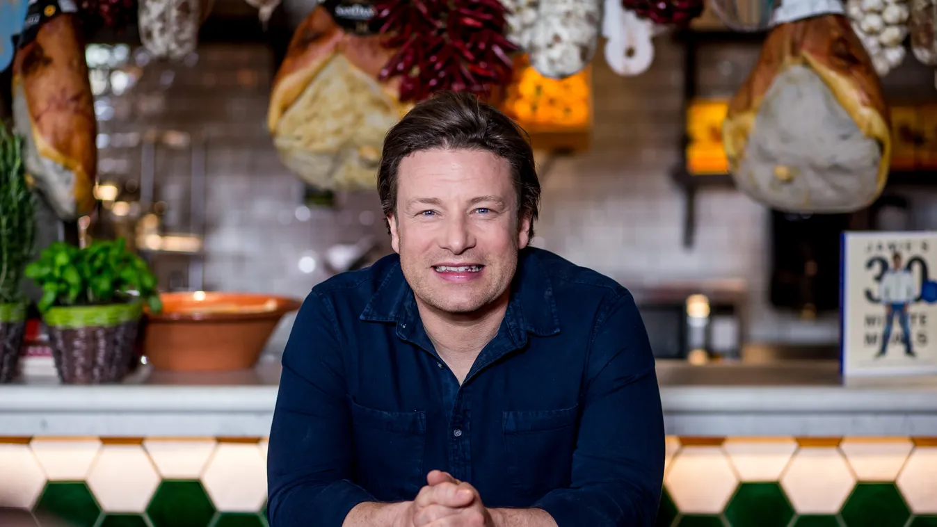 Jamie Oliver, brit sztárszakács 