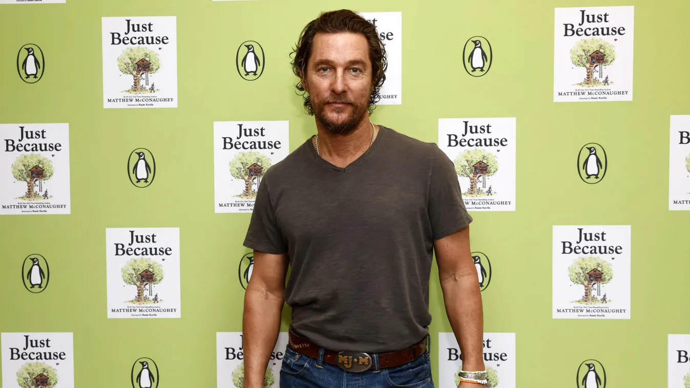 Matthew McConaughey Celebrates Release Of "Just Because" GettyImageRank3 People Looking At Camera Releasing USA California City Of Los Angeles One Person Photography Matthew McConaughey Arts Culture and Entertainment Celebrities Barnes & Noble A-List Cele