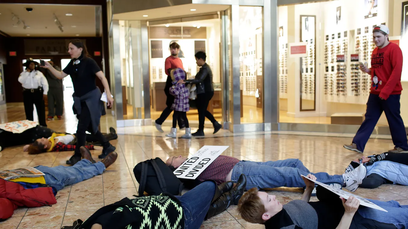 ferguson november 28. st.louis black friday flashmob 