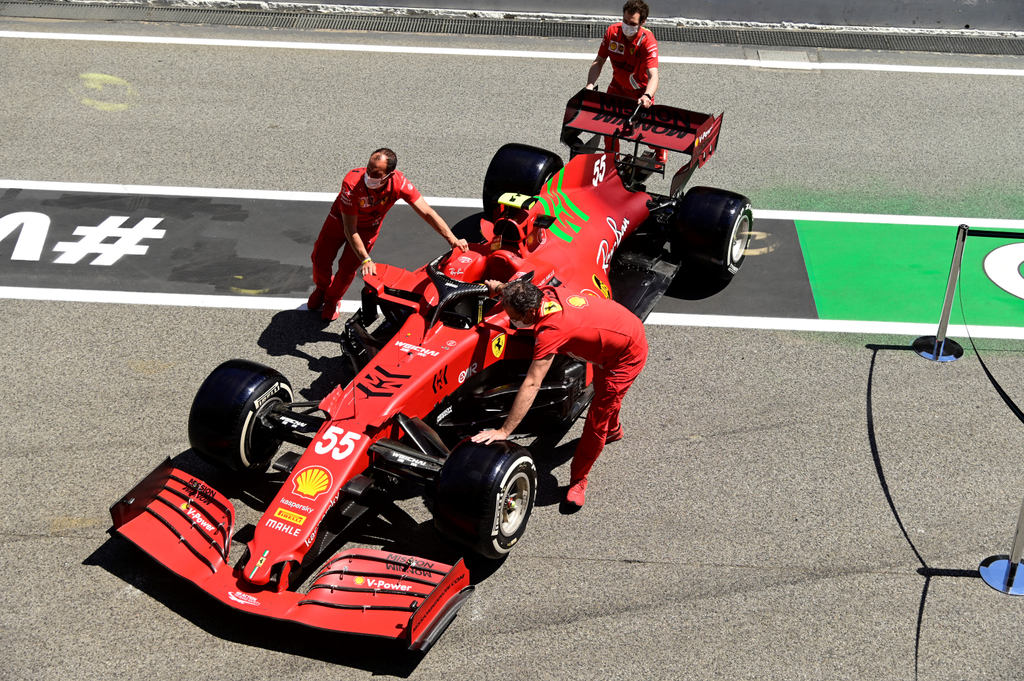 Forma-1, Carlos Sainz, Ferrari, Spanyol Nagydíj 