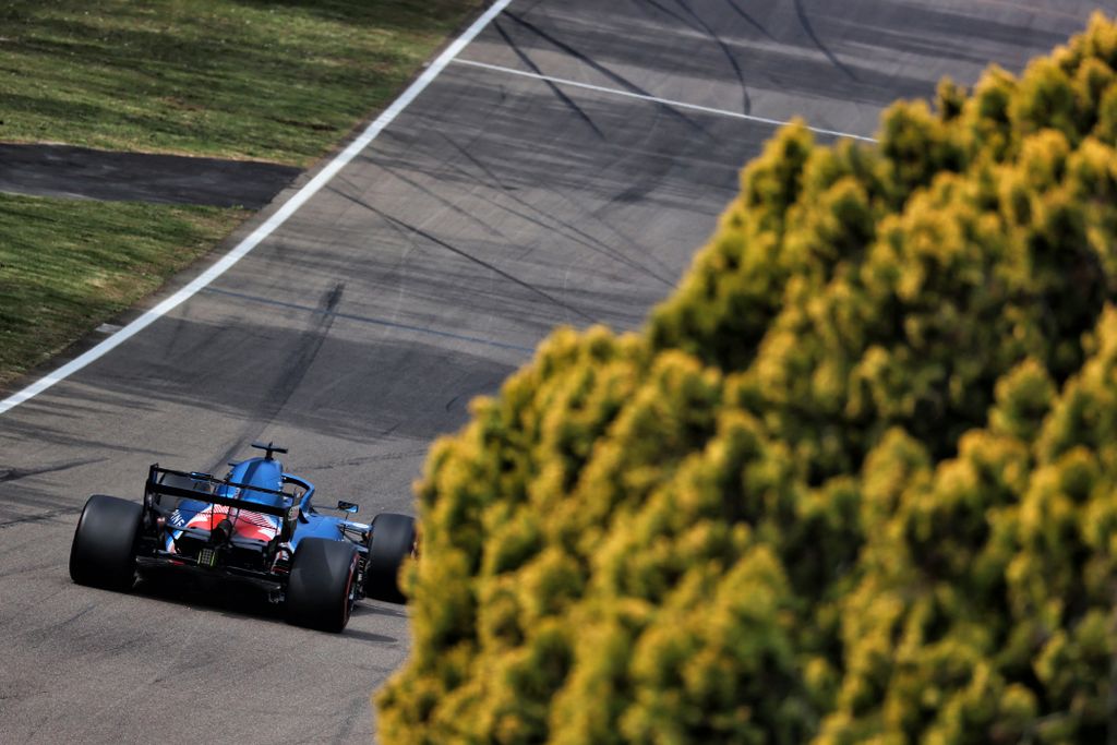 Forma-1, Fernando Alonso, Alpine, Emilia Romagna Nagydíj 2021, szombat 