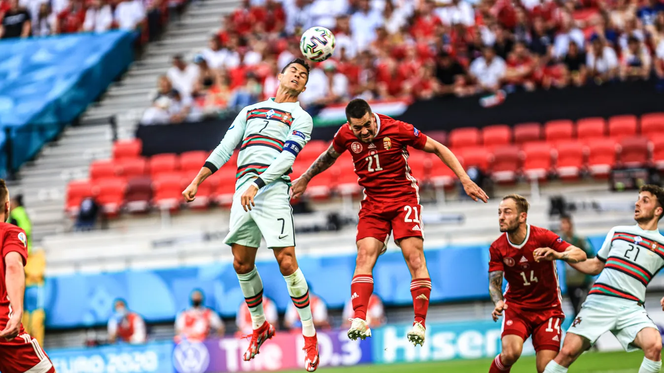 Magyarország - Portugália, Foci EB, labdarúgó Európa-bajnokság, Euro 2020, labdarúgás, csoportkör, F csoport, Puskás Aréna, Budapest, 2021.06.15. 