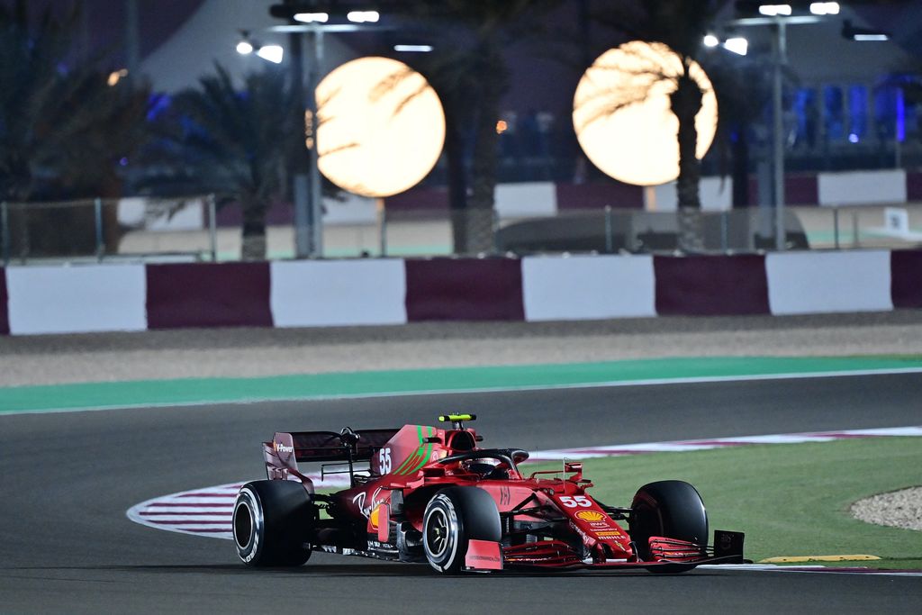 Forma-1, Katari Nagydíj, péntek, Carlos Sainz, Ferrari 