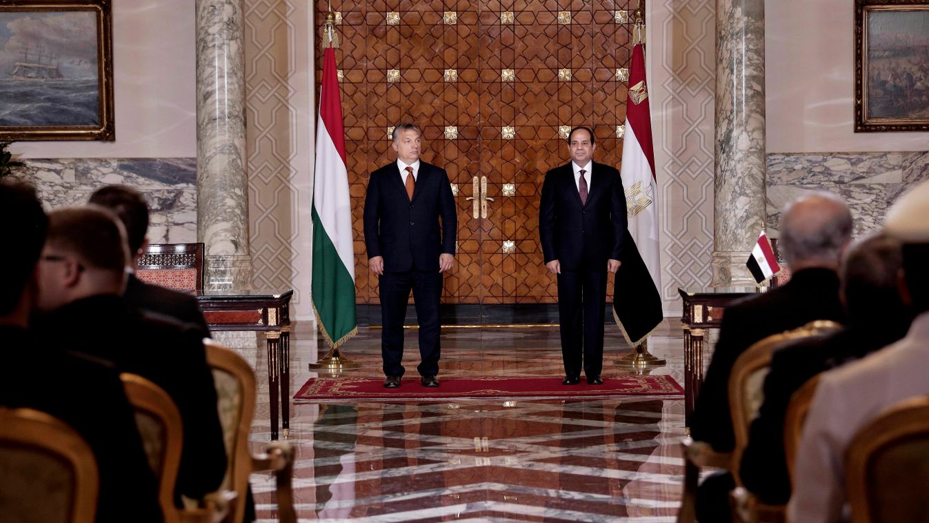 SZÍSZI, Abdel-Fattáh esz-; Orbán Viktor 