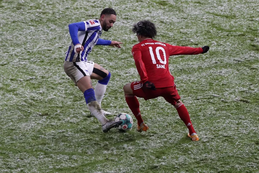 Football: Bundesliga - day 20: Hertha Berlin v Bayern Munich Horizontal 