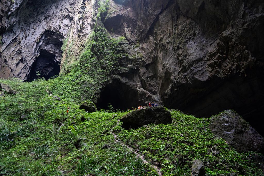 Hang Son Doong, Son Doong barlang, barlang, barlangrendszer, a világ legnagyobb barlangja, Vietnám, természetvédelmi terület, Phong Nha Ke Bang Nemzeti Park, Quang Binh tartomány, UNESCO, világörökség listája 