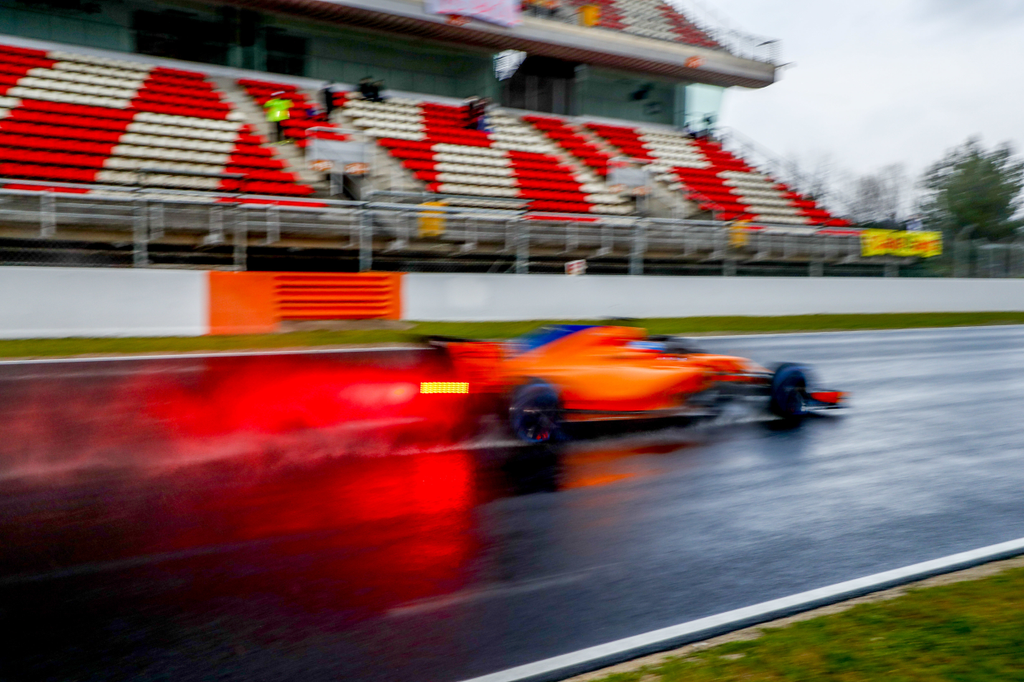 Forma-1, Barcelona tesztelés - 1. nap, Fernando Alonso, McLaren Racing 