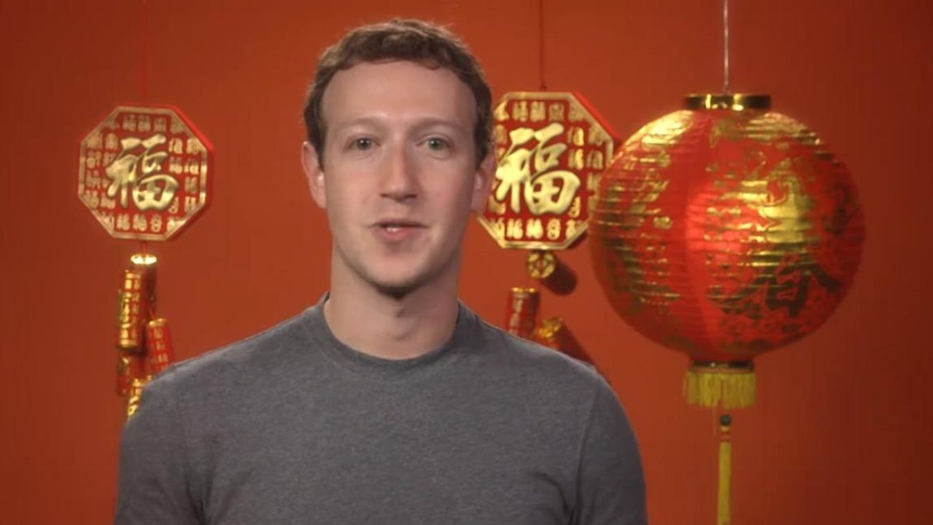 mark zuckerberg facebook kína újév 