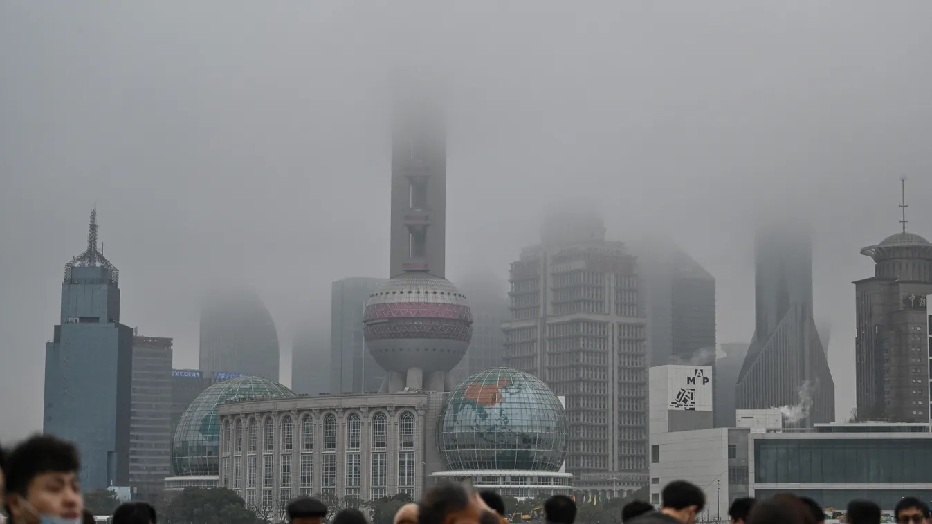 Kínai óriásváros Shanghai  economy Horizontal 