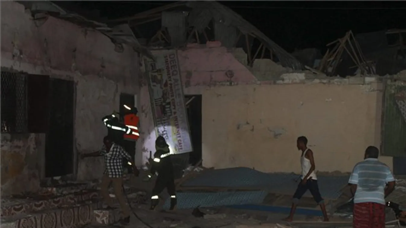 Terrortámadás Mogadishu al-Shabaab 