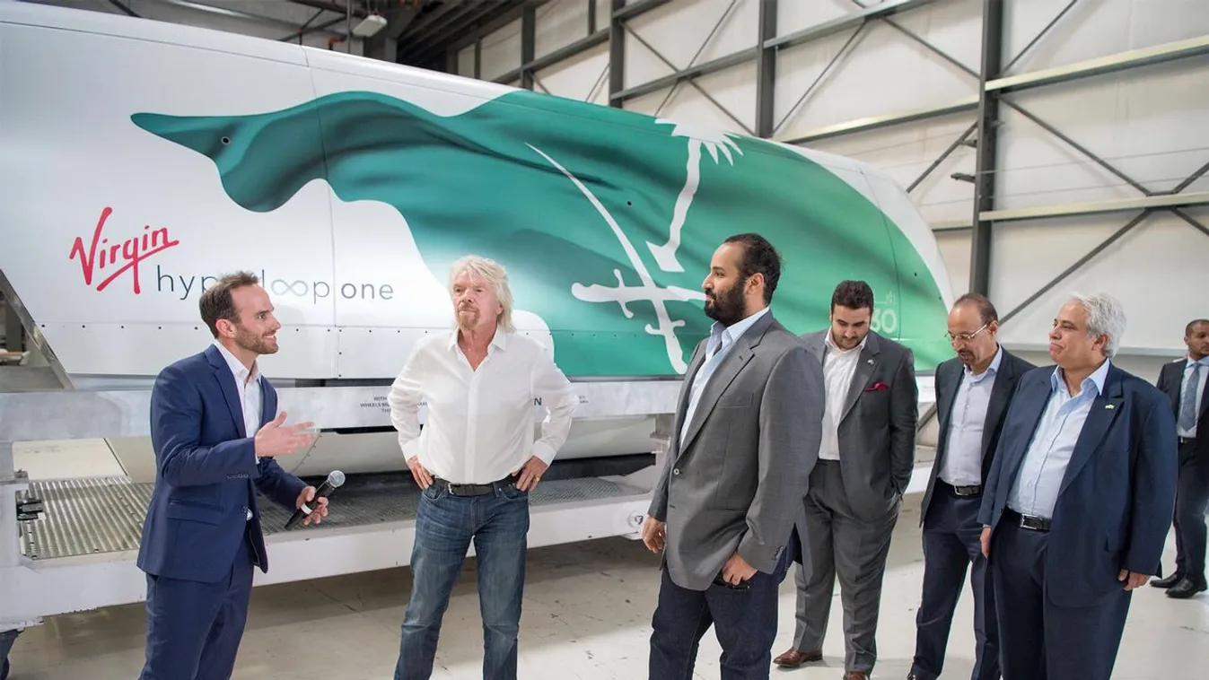 Virgin, Richard Branson, Hyperloop, Mohamed bin Szalmán 