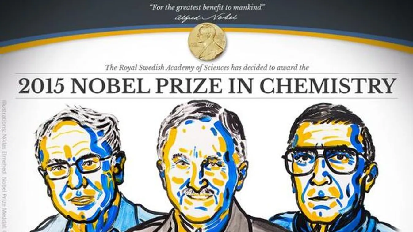 kémiai Nobel-díj 2015, Tomas Lindahl, Paul Modrich és Aziz Sancar 