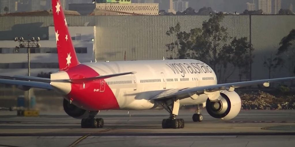 Virgin Australia Boeing 777 Los Angeles 