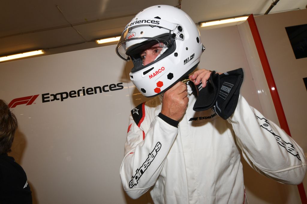 F1 Experiences a Magyar Nagydíjon, Marco Rossi 