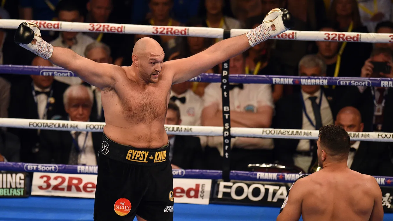 Former heavyweight champion Tyson Fury wins on boxing comeback Box TOPSHOTS Horizontal BOXING FACE TO FACE AMERICAN SHOT 