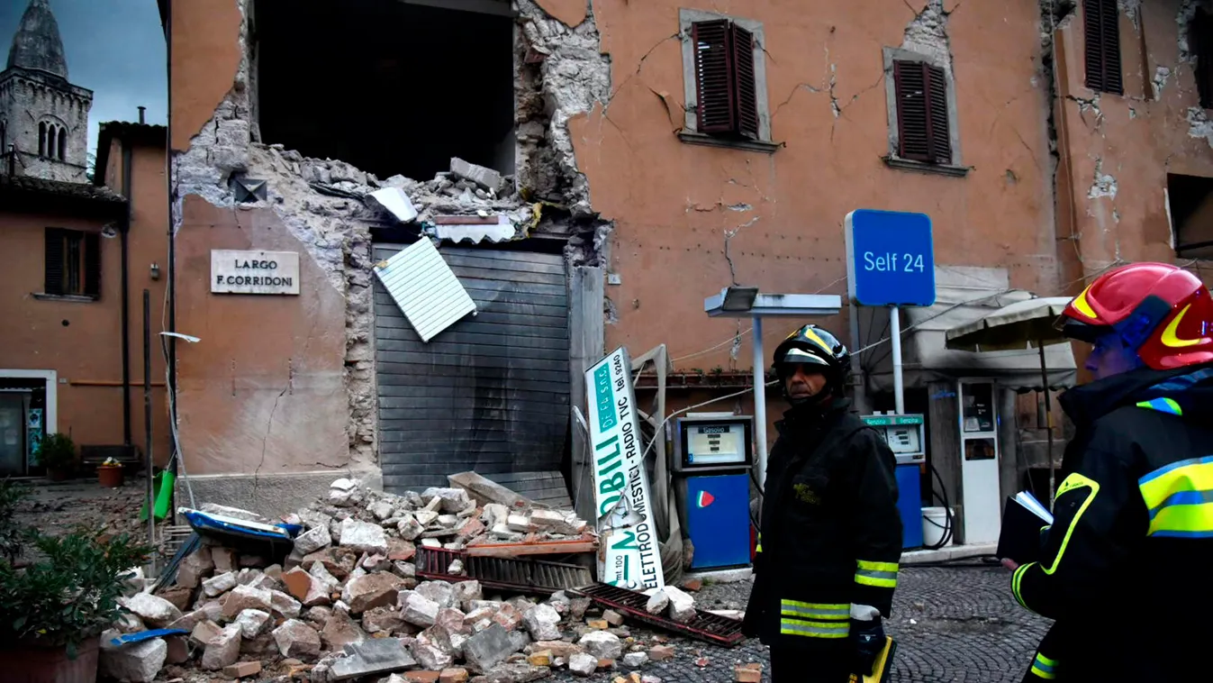 Olaszország, földrengés 