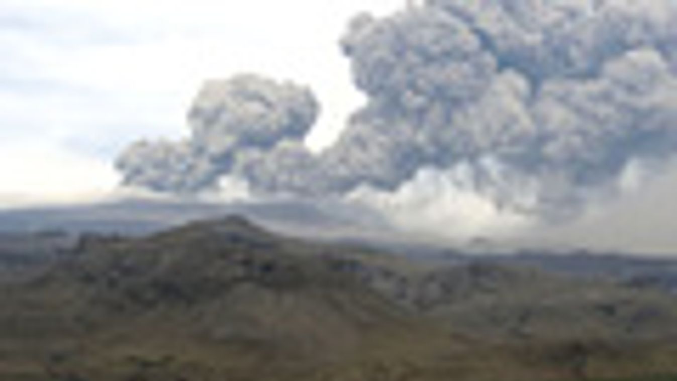 Eyjafjöll vulkán hamufelhő, Izland