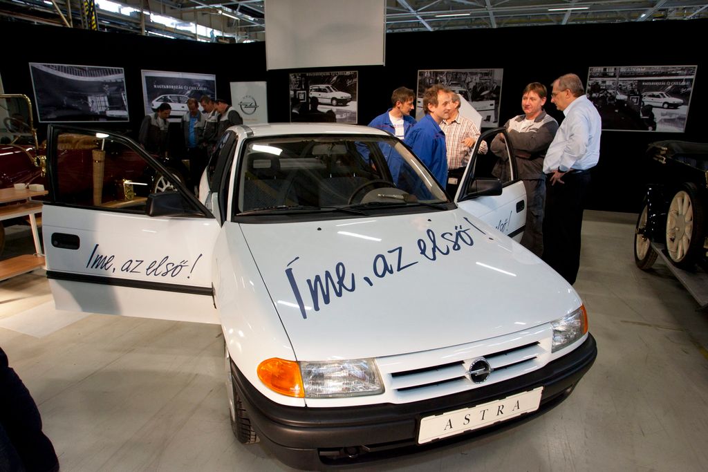 Opel Astra gyártás, Szentgotthárd 