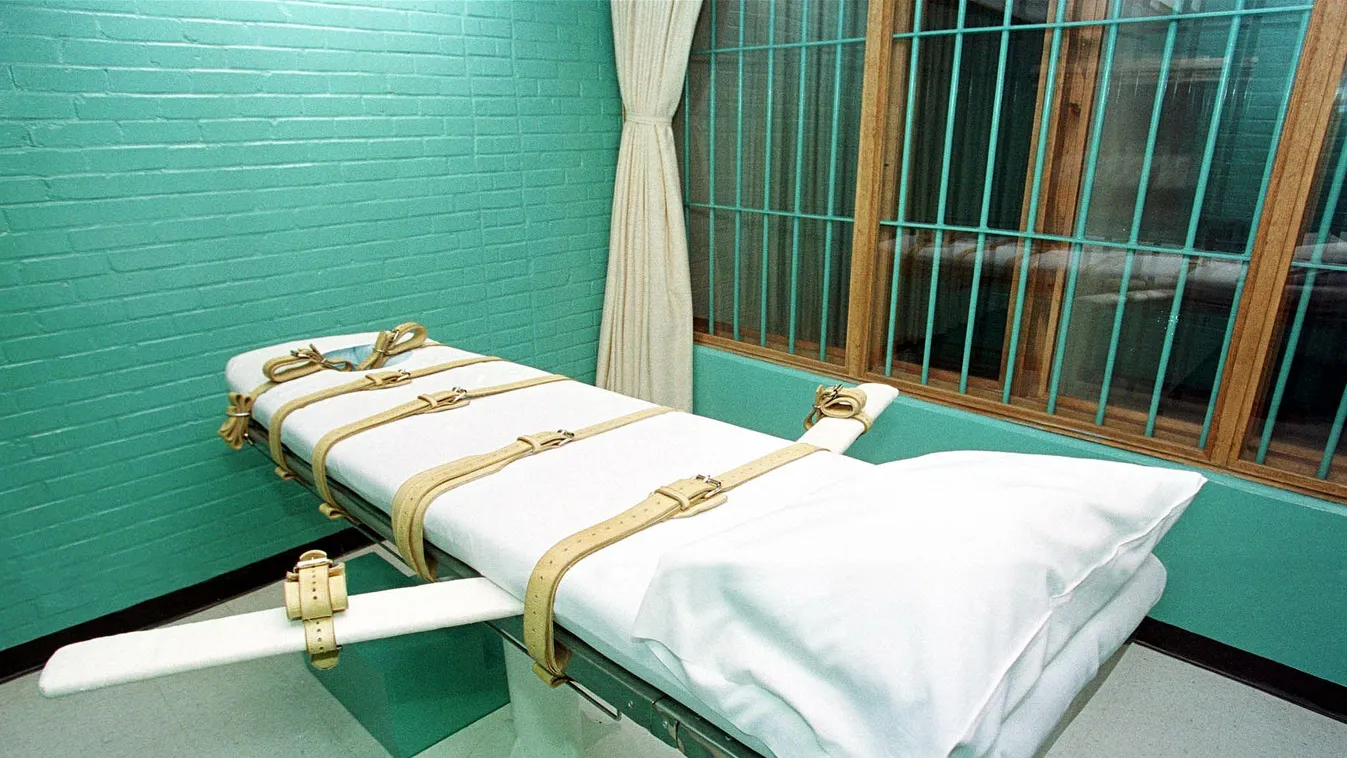 ítélet-végrehajtó helyiség, kivégzés, vesztőhely, "halálkamra", injekció általi halál, halálbüntetés, USA 