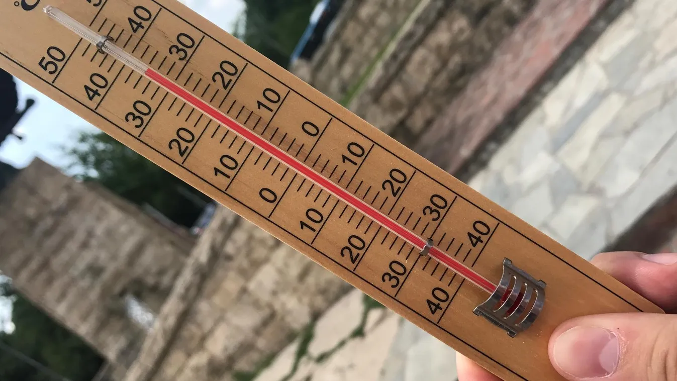 Hőség időjárás Budapest meleg kánikula 