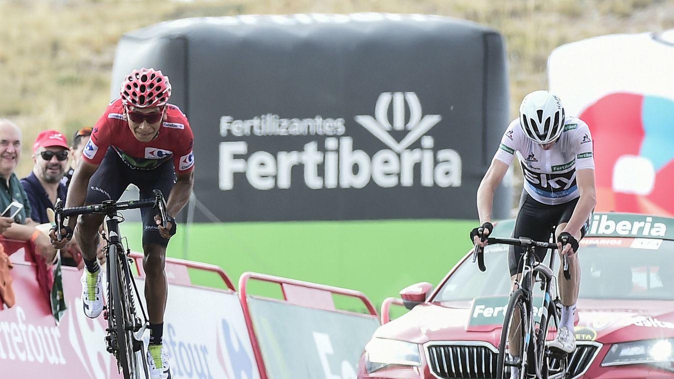 Nairo Quintana Chris Froome Vuelta 