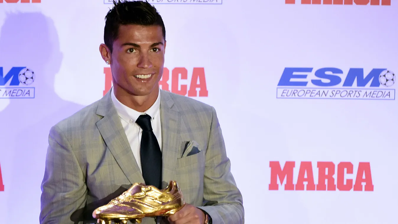 Cristiano Ronaldo, Real Madrid, Aranycipő 2015, foci 