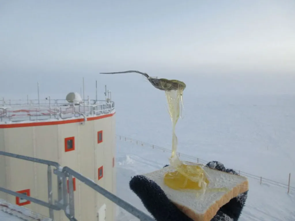 étkezés az Antarktiszon 
