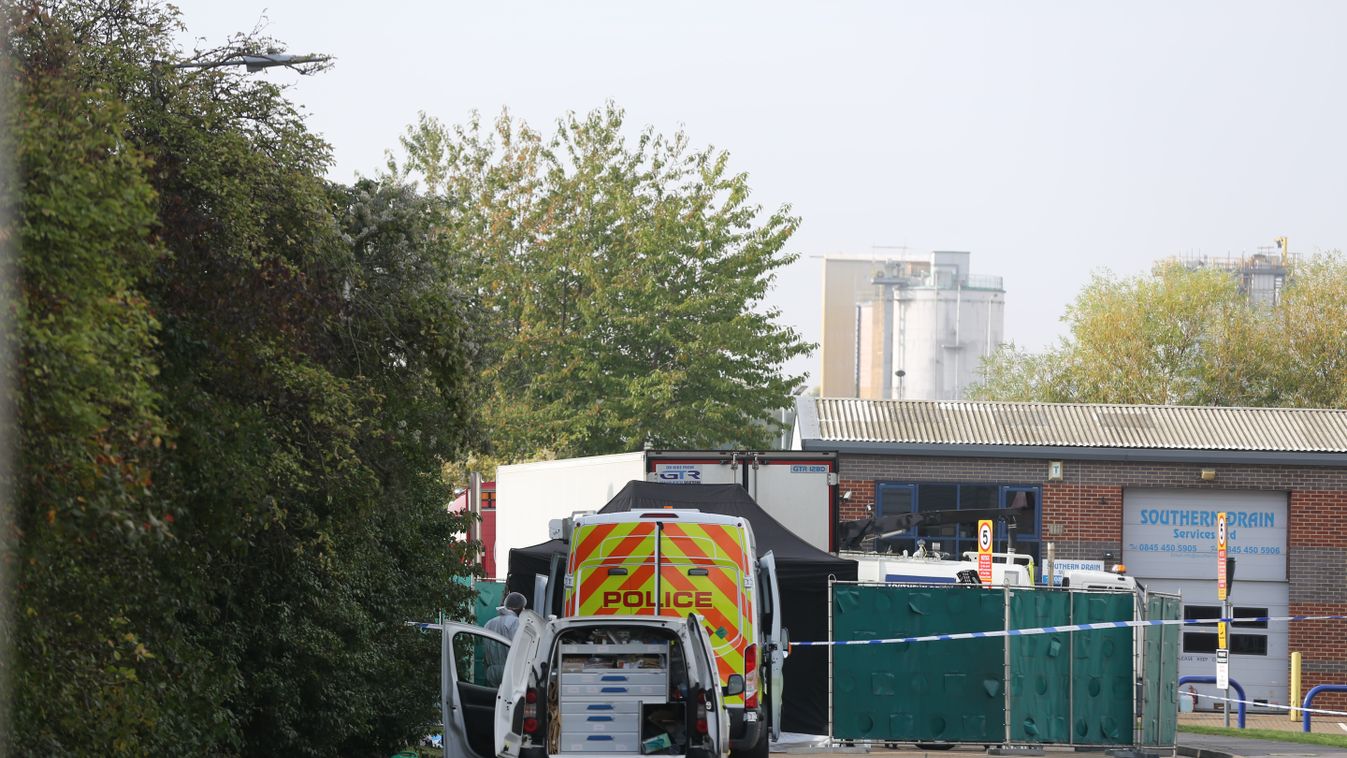 39 bodies discovered in truck in Essex, England UK England United Kingdom 2019 Essex 