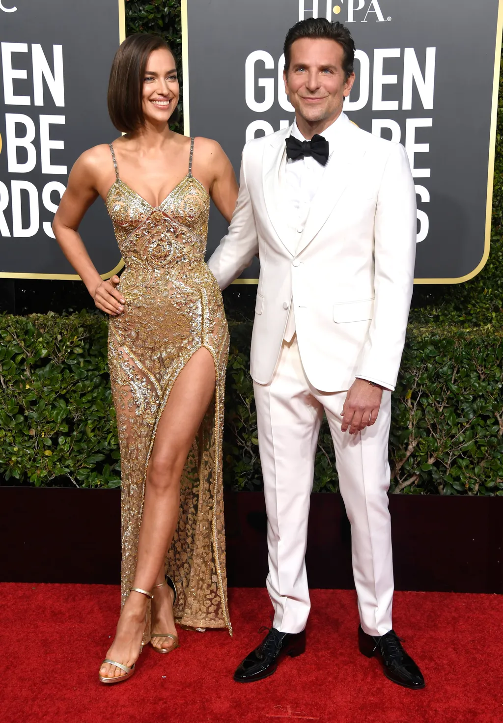 76th Annual Golden Globe Awards Irina Shayk és Bradley Cooper 