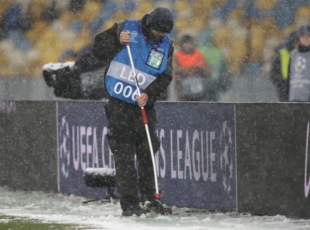 Ukraine Soccer Champions League Shakhtar - Lyon football 