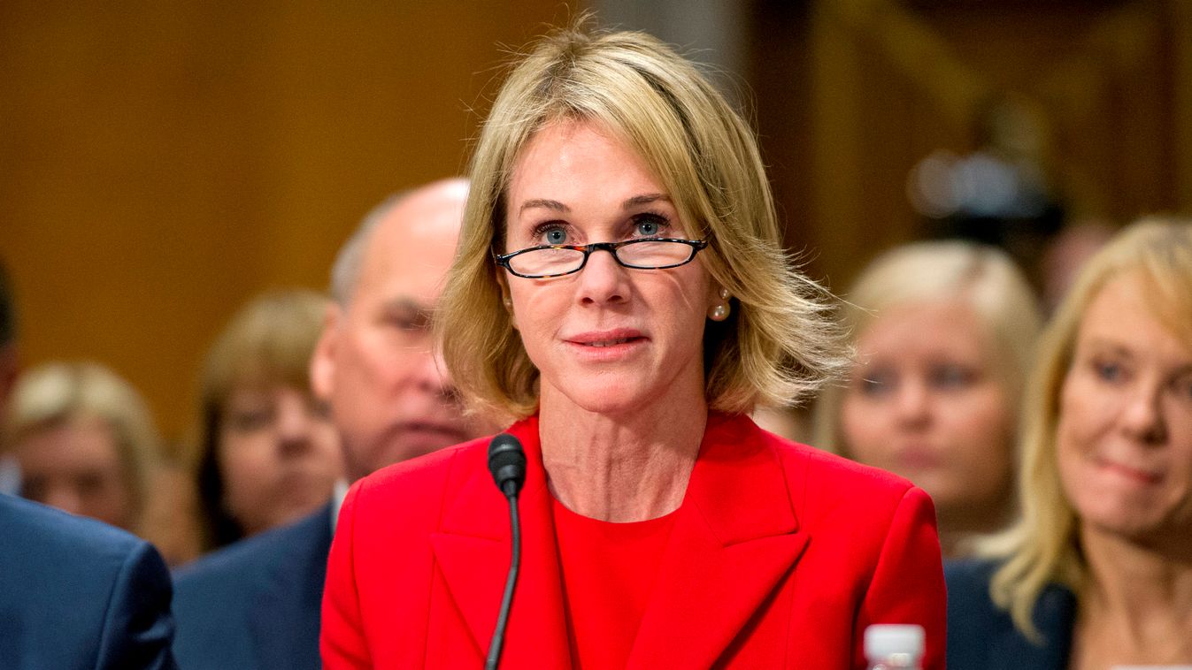 Kelly Knight Craft, Ambassador-designate of the USA to Canada testifies before the United States Senate Committee on Foreign Relations on her nomination on Capitol Hill in Washington, DC on Thursday, July 20, 2017. Credit: Ron Sachs / CNP - NO WIRE SERVIC