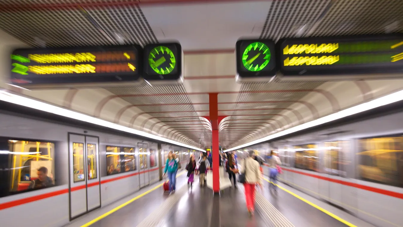 Bécs, metró 