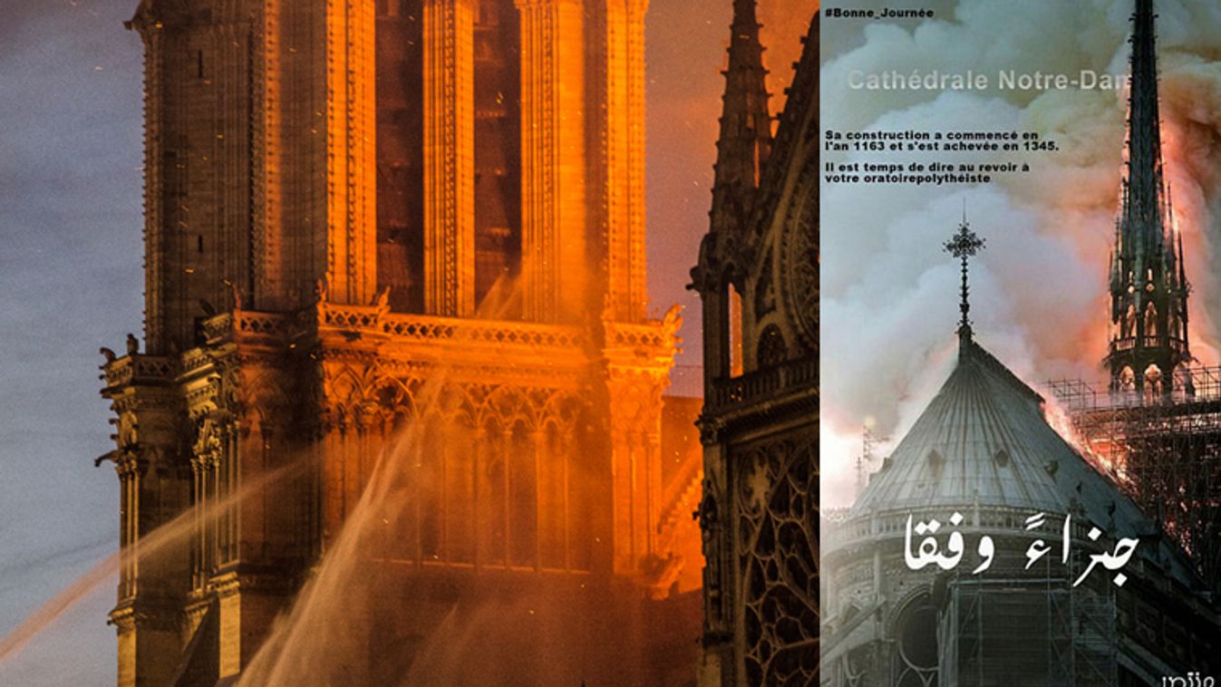 Notre-Dame fenyegetés terrorszervezet 