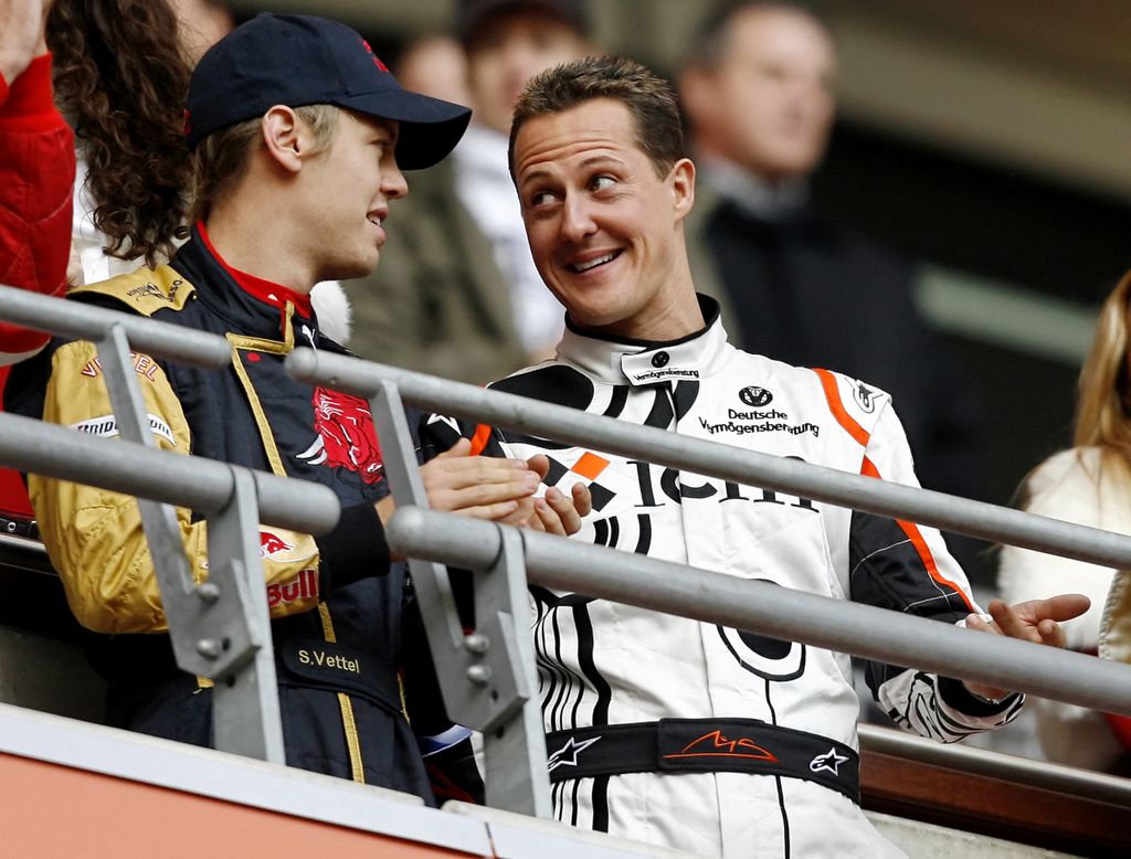Race of Champions 2007, Sebastian Vettel, Michael Schumacher 