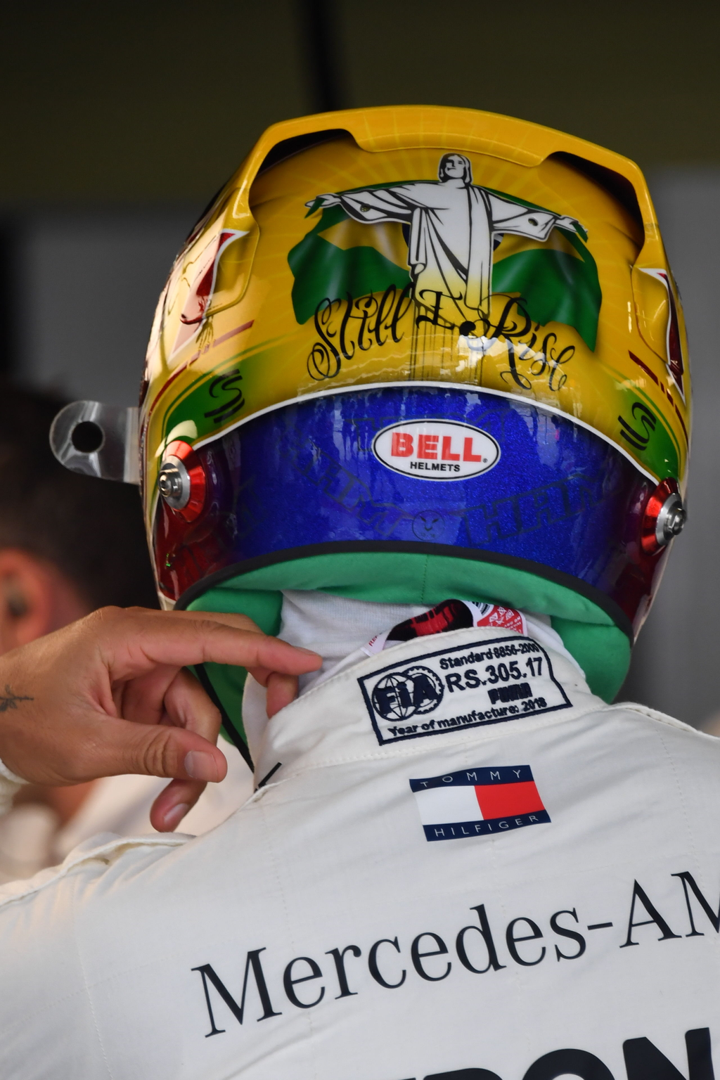 Forma-1, Lewis Hamilton, Mercedes-AMG  Petronas, Brazil Nagydíj 