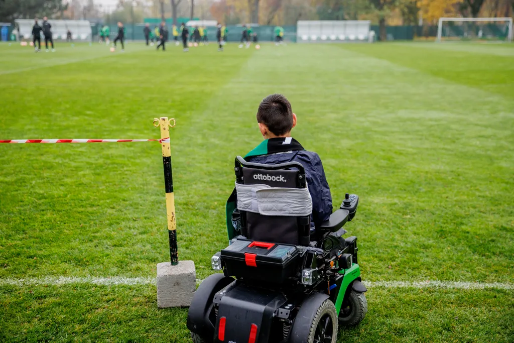 Ments Életet Közhasznú Alapítvány, találkozó, Fradi, Ferencváros, gyerek, gyerekek, futball, labdarúgás, közönség 