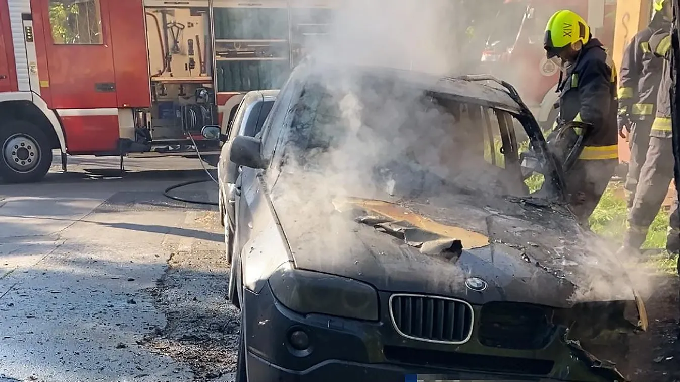 baleset tűzoltó autó közlekedés bmw utca 