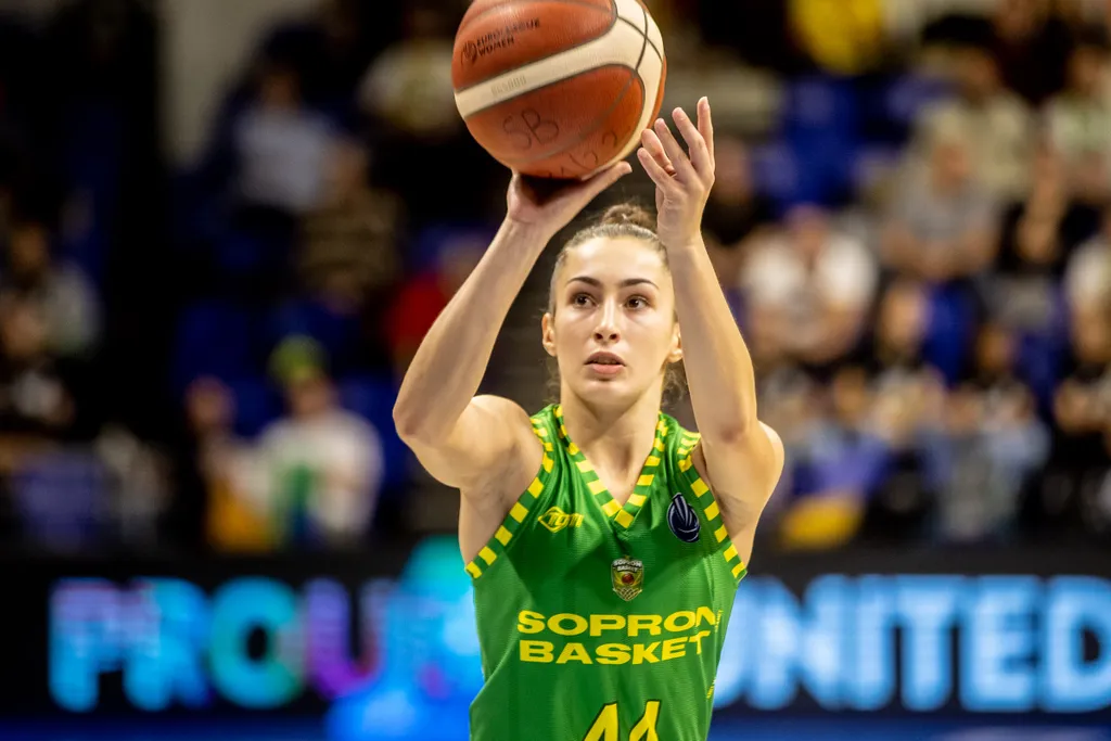 Sopron női kosárlabda Euroliga 2.félidő 