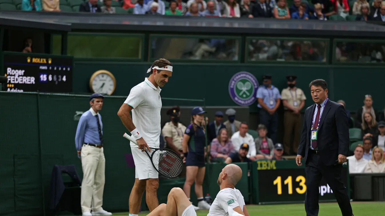 Roger Federer tenisz Wimbledon 