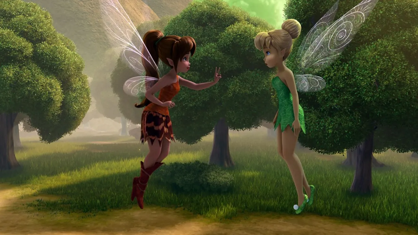 Tinker Bell and the Legend of the NeverBeast Cinema fantasy fairy wings to fly Horizontal FOREST SQUARE FORMAT 