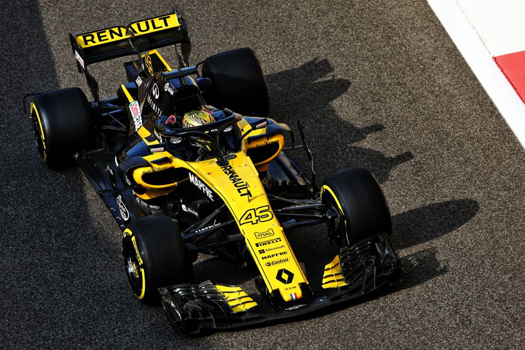 Forma-1, Artyom Markelov, Renault Sport Racing, Abu-dzabi teszt 