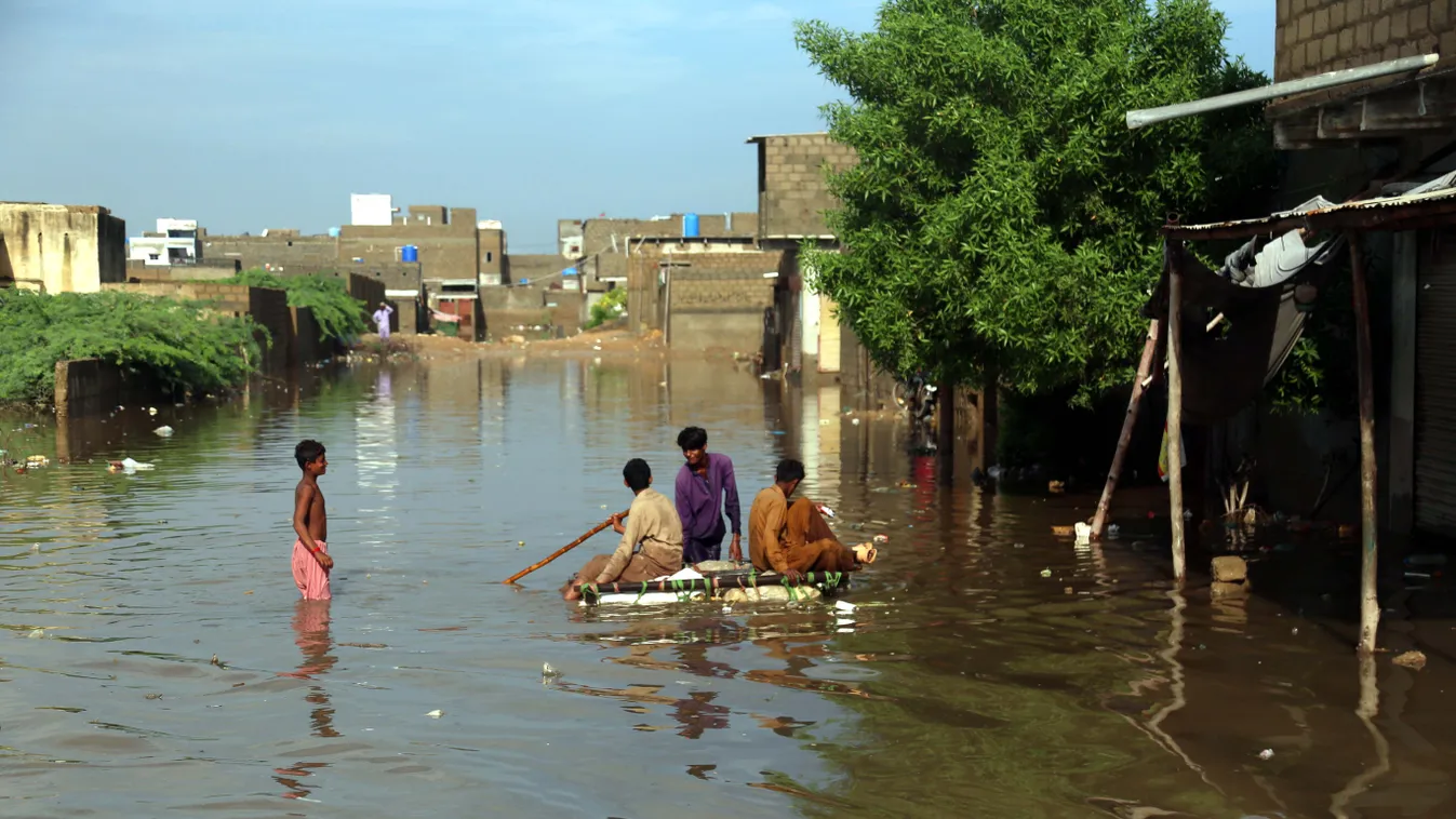 pakisztáni áradás 