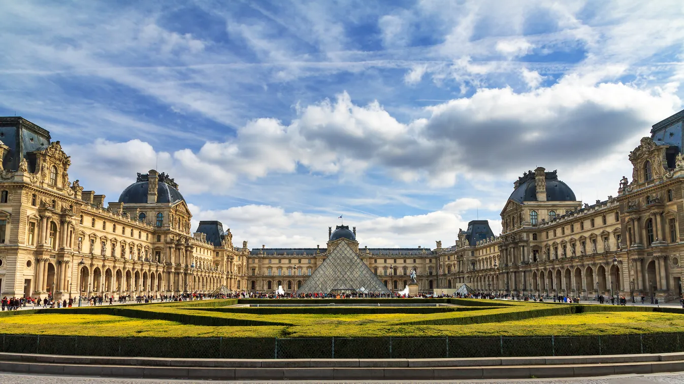 kastély, palota, épület, építészet, Párizs, Louvre palota, Louvre, Franciaország 