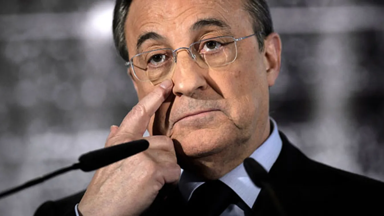 Florentino Perez a Real Madrid spanyol futballcsapat elnöke