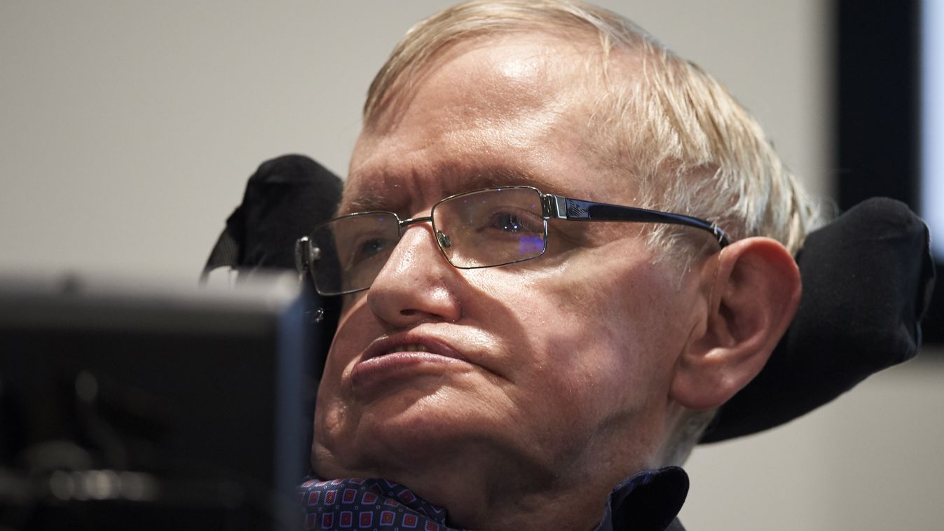 Horizontal (FILES) In this file photo taken on October 19, 2016 (FILES) In this file photo taken on October 19, 2016, British scientist Stephen Hawking attends the launch of The Leverhulme Centre for the Future of Intelligence (CFI) at the University of C